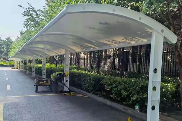 哈尔滨膜结构车棚安装服务全解析：专业细致的服务流程